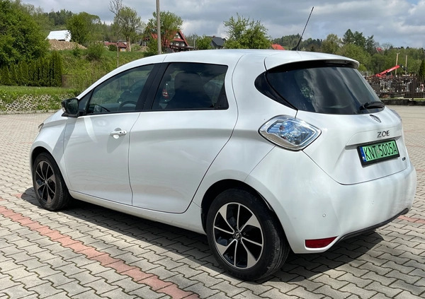 Renault Zoe cena 57441 przebieg: 90000, rok produkcji 2019 z Nysa małe 154